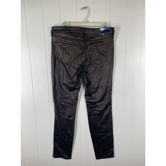 Women’s Bandolino Skinny Fit Leggings “Selene” Charcol Gold size 8 - NEW!!65 - Picture 4 of 6